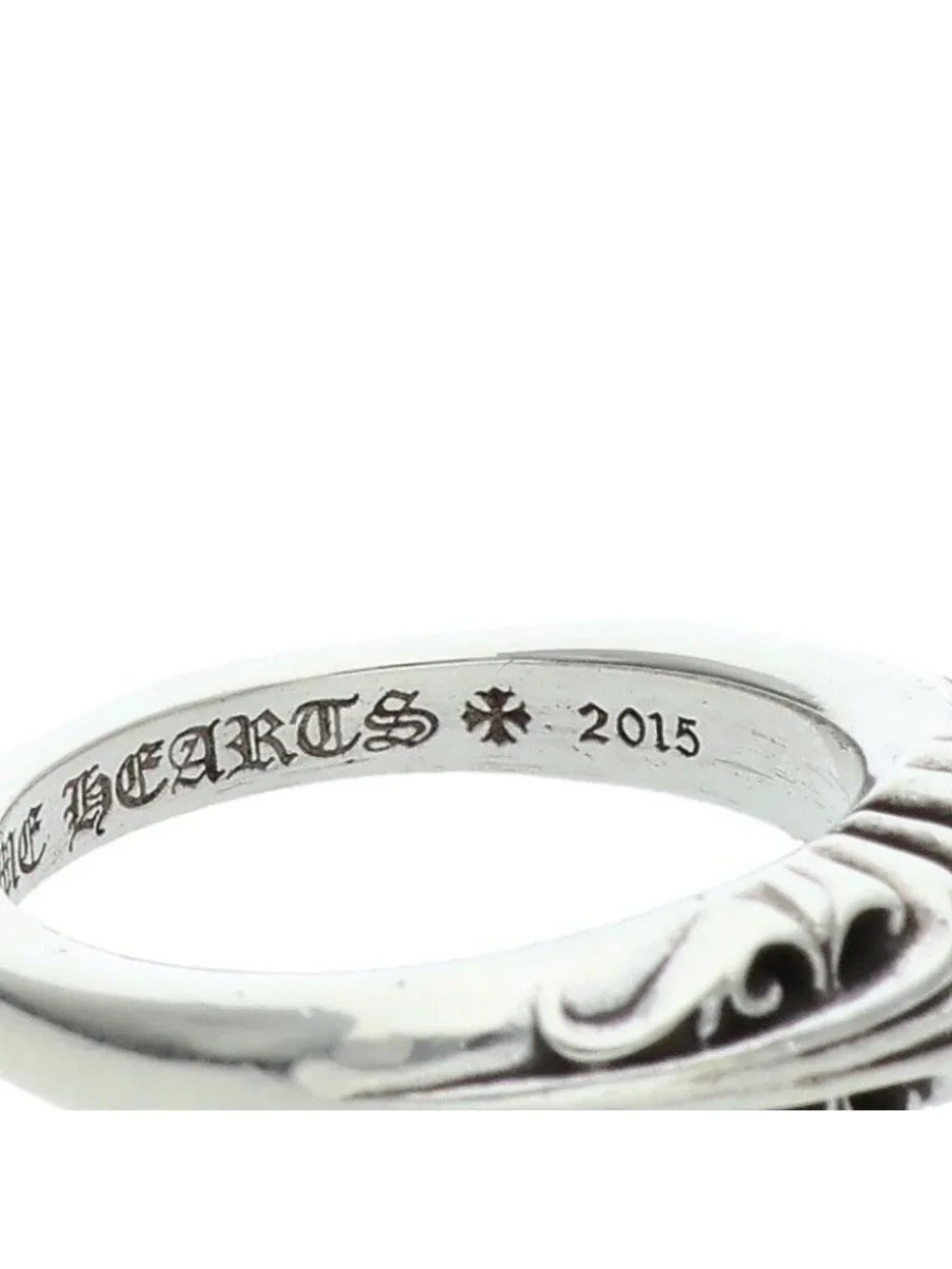 Chrome Hearts Baby Clsc Classic K&t Silver Ring